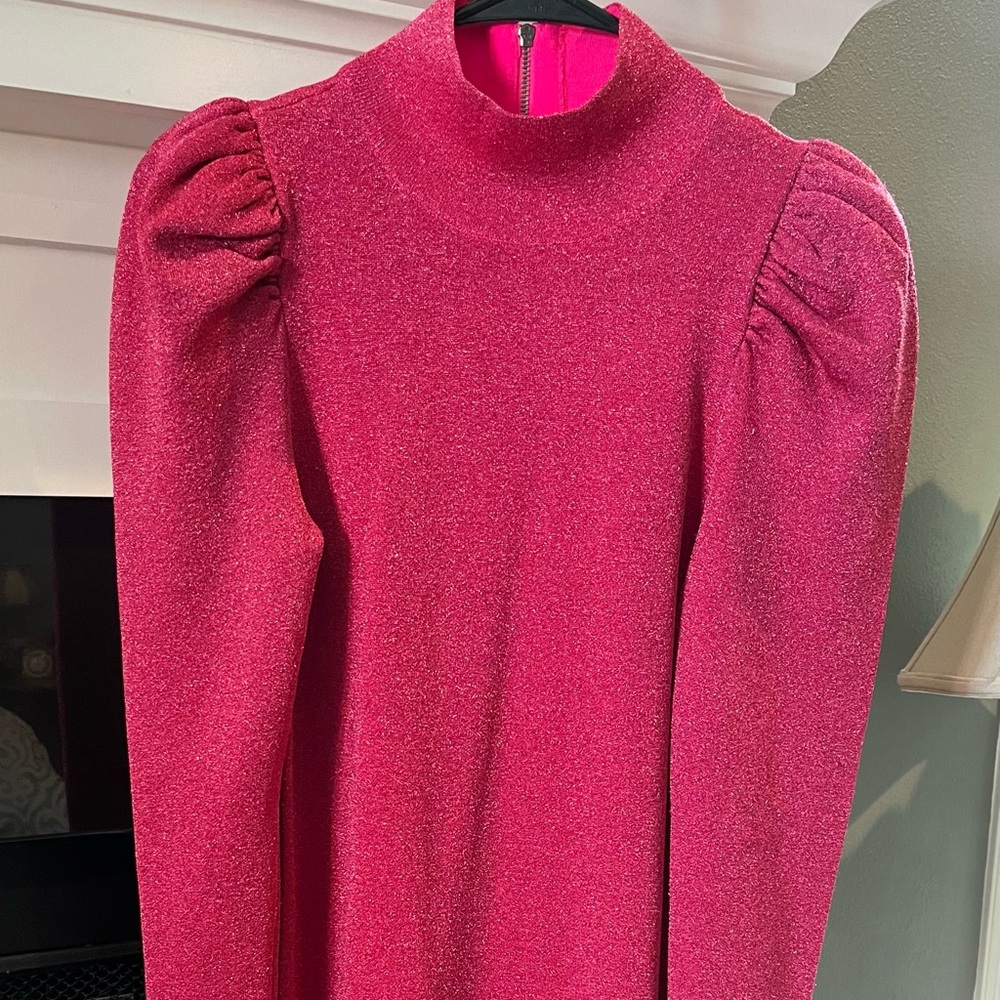 Alice + Olivia Pink Mini Dress